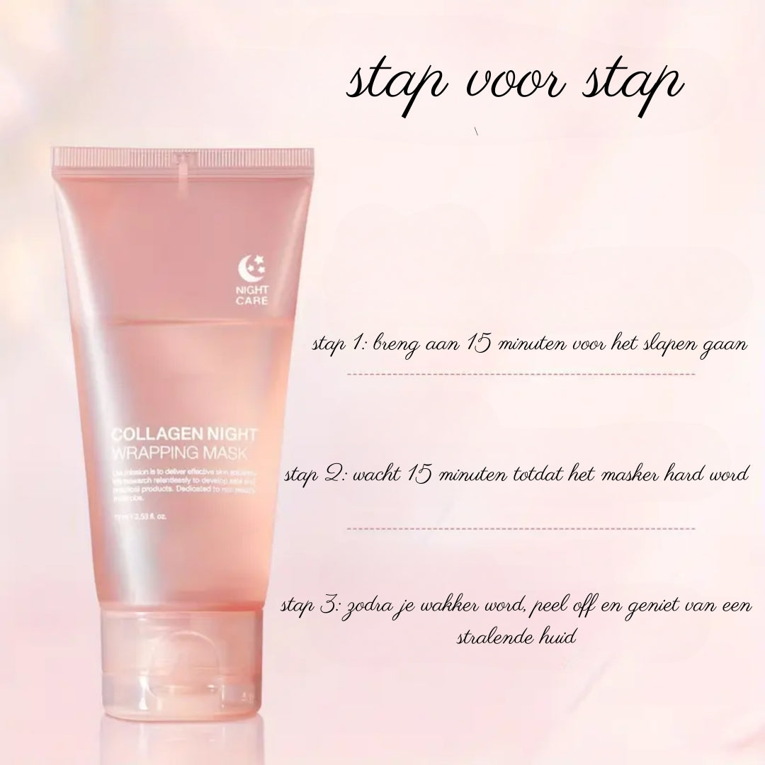 Pure glow - Collageen masker